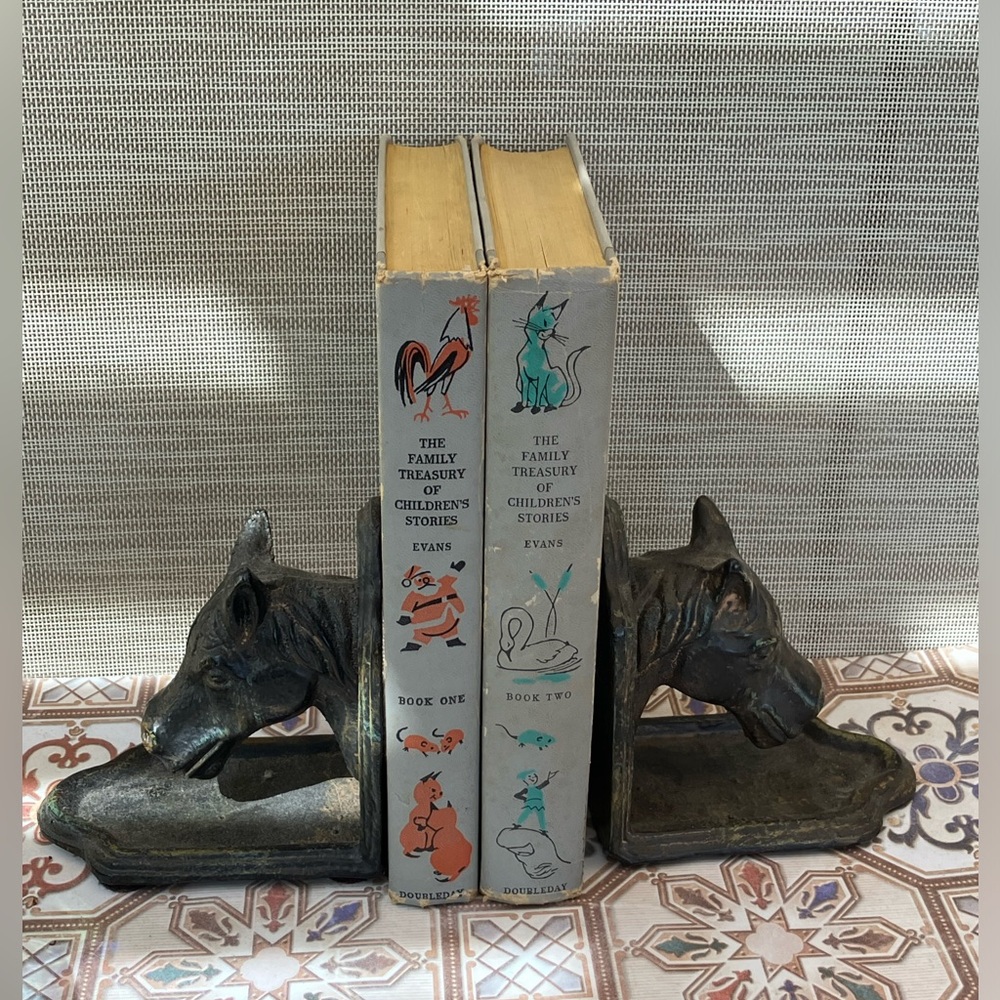 1956 The Family Treasury Of Children’s Stories - Book One & Two Kids Books